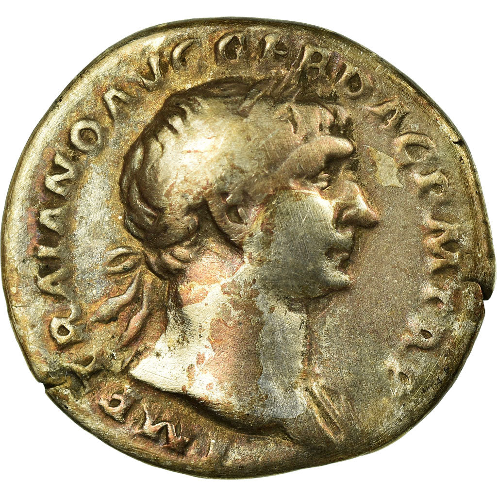 Moneta, Trajan, Denarius, 103-111, Rome, BB, Argento, RIC:127
