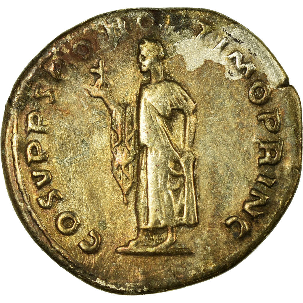 Moneta, Trajan, Denarius, 103-111, Rome, BB, Argento, RIC:127