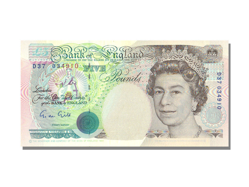 5 Livres Type Elisabeth II