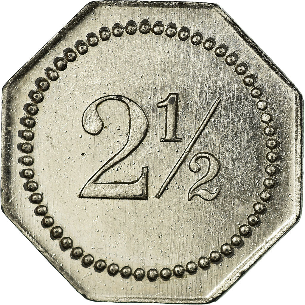 Moneta, Francia, Boulangerie COMBE, Sainte-Ménéhould, 2-1/2 Centimes, SPL