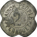 Coin, France, Maison PEUPLE, Penhouet, Saint-Nazaire, 2 Francs, EF(40-45)