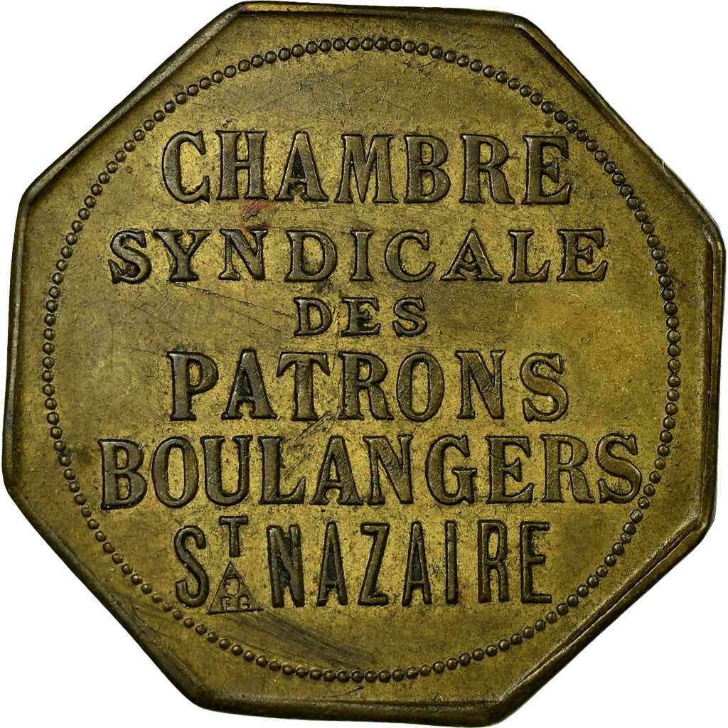 Munten, Frankrijk, Chambre Syndicale des Patrons Boulangers, Saint-Nazaire, 1/4