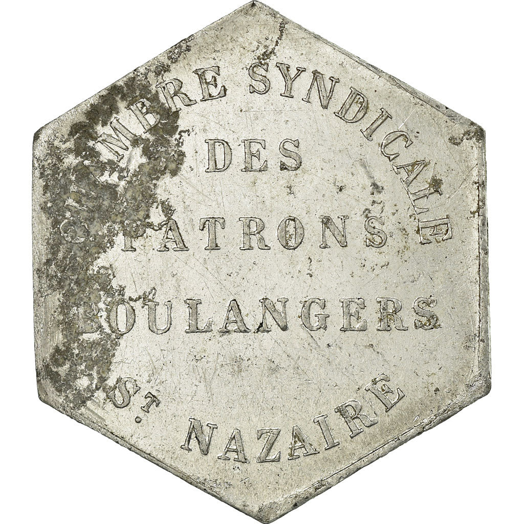 Monnaie, France, Chambre Syndicale des Patrons Boulangers, Saint-Nazaire, 1/4