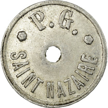 Moneta, Francia, P. G (Prisonniers de Guerre), Saint-Nazaire, 5 Centimes, BB