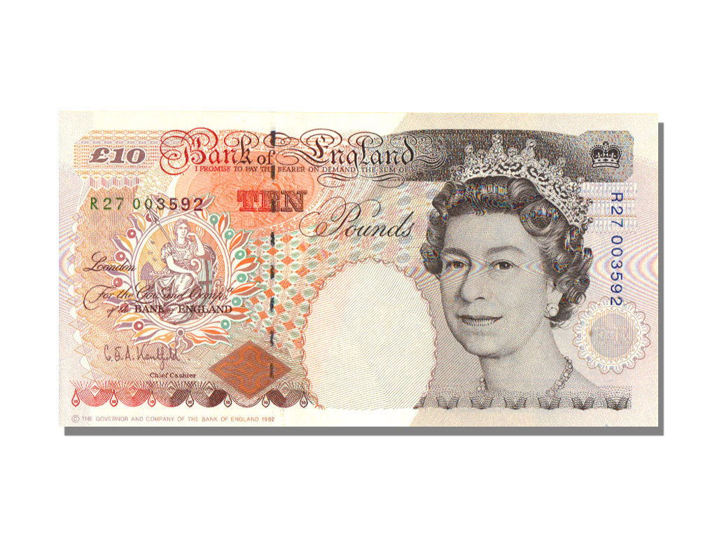 Great Britain, 10 Livres, 1992, UNC(65-70), R27