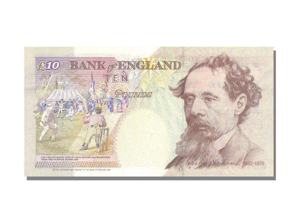 Great Britain, 10 Livres, 1992, UNC(65-70), R27