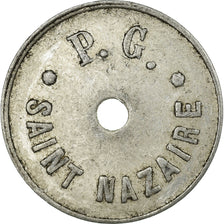 Munten, Frankrijk, P. G (Prisonniers de Guerre), Saint-Nazaire, 20 Centimes, ZF