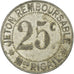 Monnaie, France, Maison RIGAIL, Saint-Mathieu-de-Tréviers, 25 Centimes, TTB+