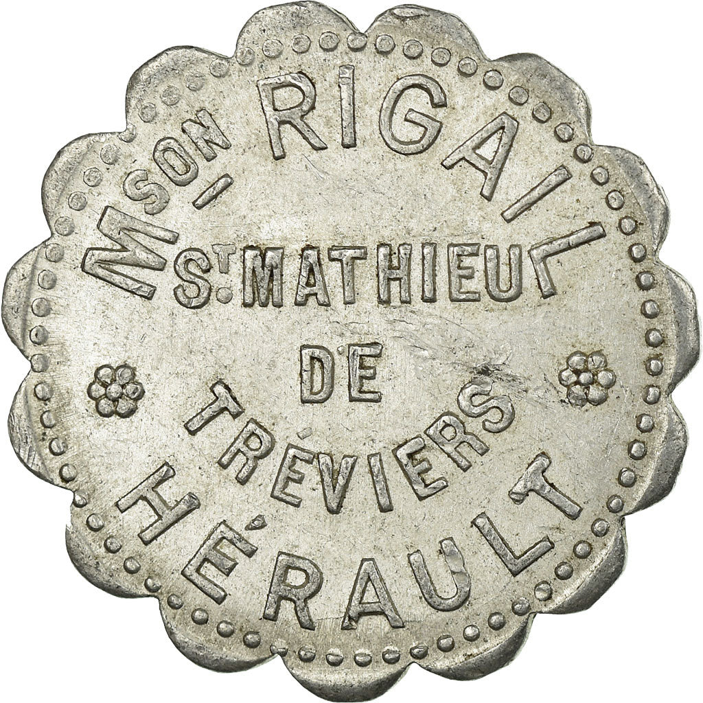 Moneta, Francia, Maison RIGAIL, Saint-Mathieu-de-Tréviers, 30 Centimes, BB+