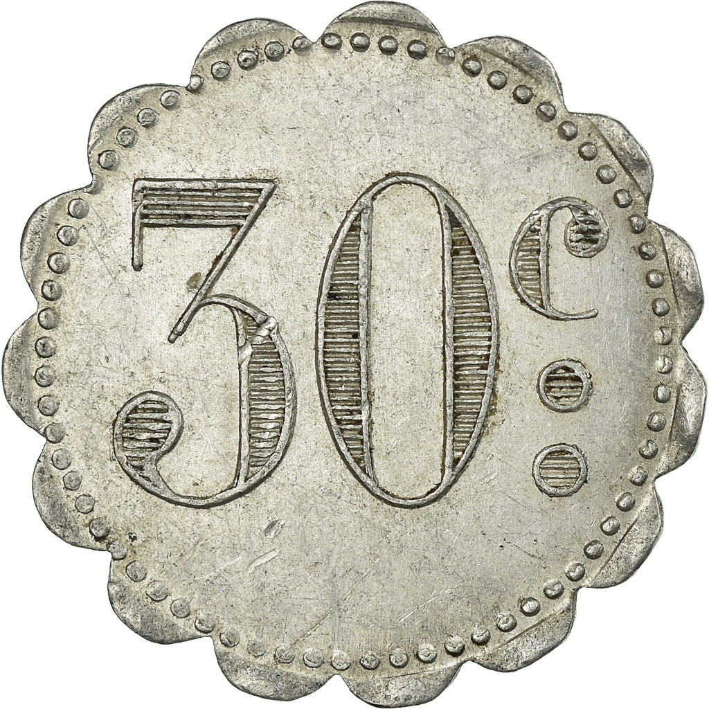 Moneta, Francia, Maison RIGAIL, Saint-Mathieu-de-Tréviers, 30 Centimes, BB+