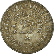 Monnaie, France, Coop. de la Ville de Ribemont, S.A. Boulangerie, Ribemont, 25