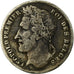 Moneta, Belgio, Leopold I, 1/4 Franc, 1834, MB, Argento, KM:8