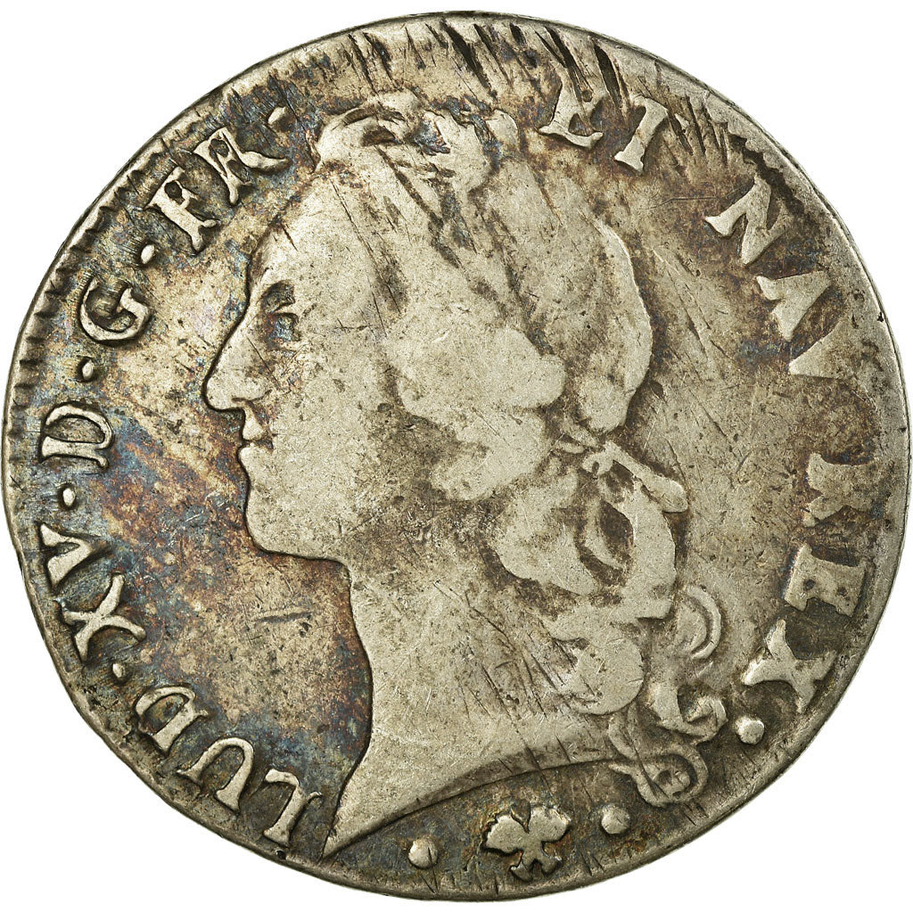 Monnaie, France, Louis XV, Écu au bandeau, 1765, Bayonne, TB, Argent