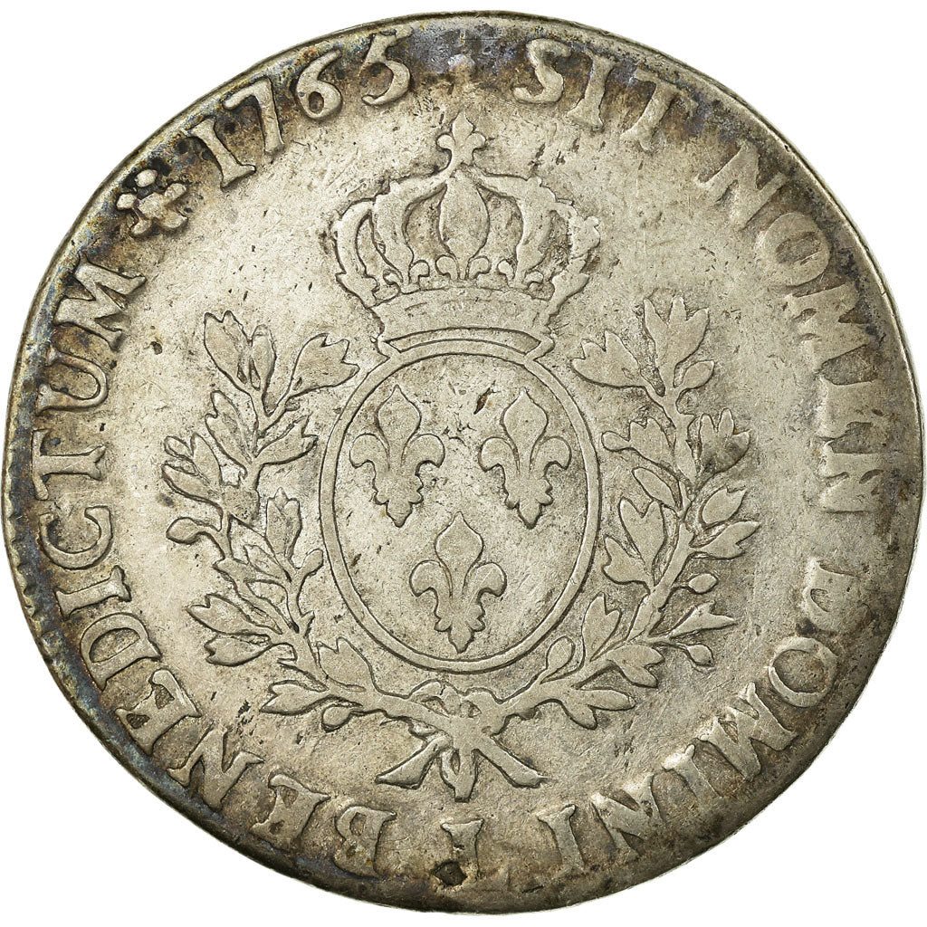 Monnaie, France, Louis XV, Écu au bandeau, 1765, Bayonne, TB, Argent