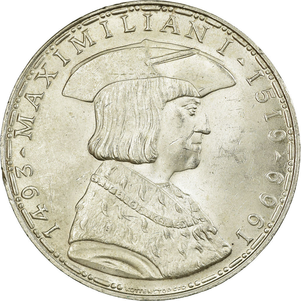 Coin, Austria, 50 Schilling, 1969, MS(60-62), Silver, KM:2906