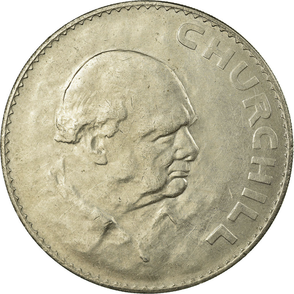 Monnaie, Grande-Bretagne, Elizabeth II, Crown, 1965, TTB, Copper-nickel, KM:910