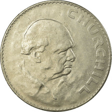 Monnaie, Grande-Bretagne, Elizabeth II, Crown, 1965, TTB, Copper-nickel, KM:910