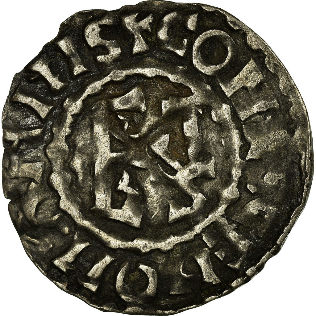 Münze, Frankreich, Maine, Denarius, Le Mans, SS, Billon, Boudeau:171