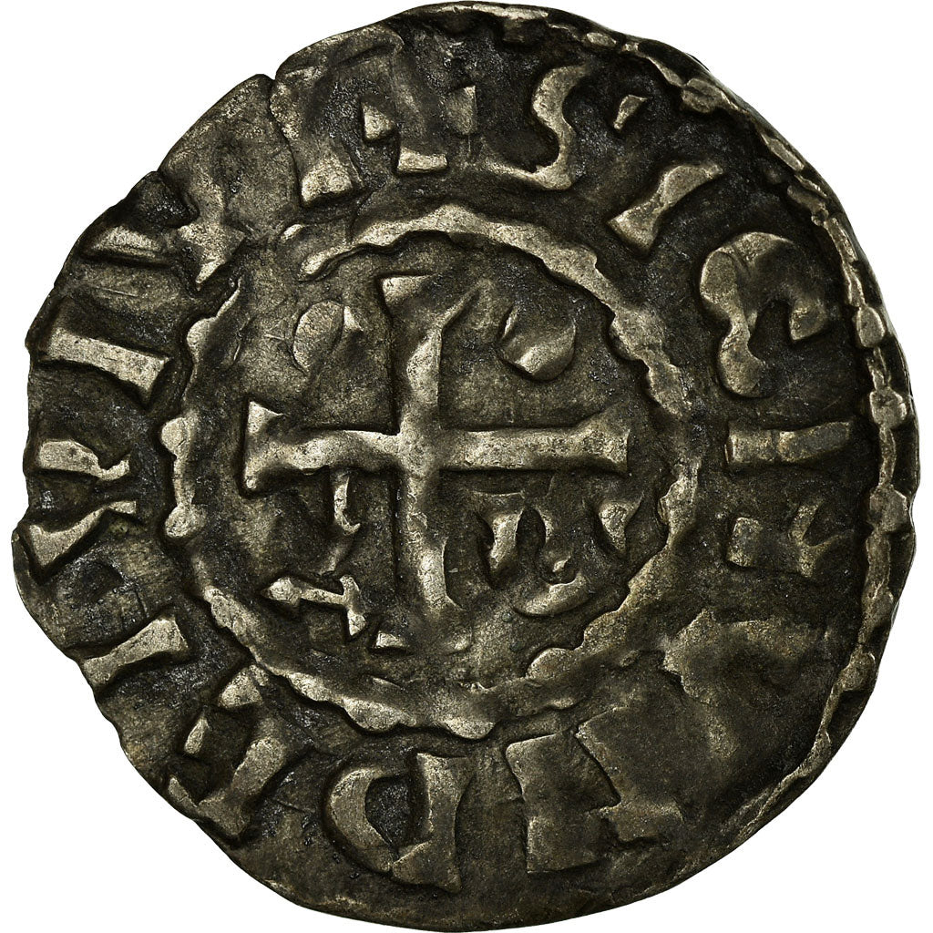 Münze, Frankreich, Maine, Denarius, Le Mans, SS, Billon, Boudeau:171