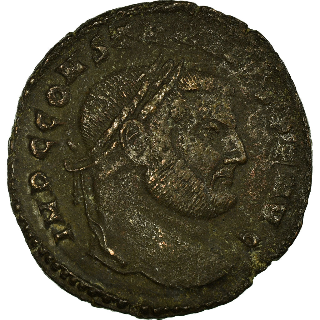 Moeda, Constantius I, Follis, 305, Rome, VF(30-35), Bronze, RIC:120a