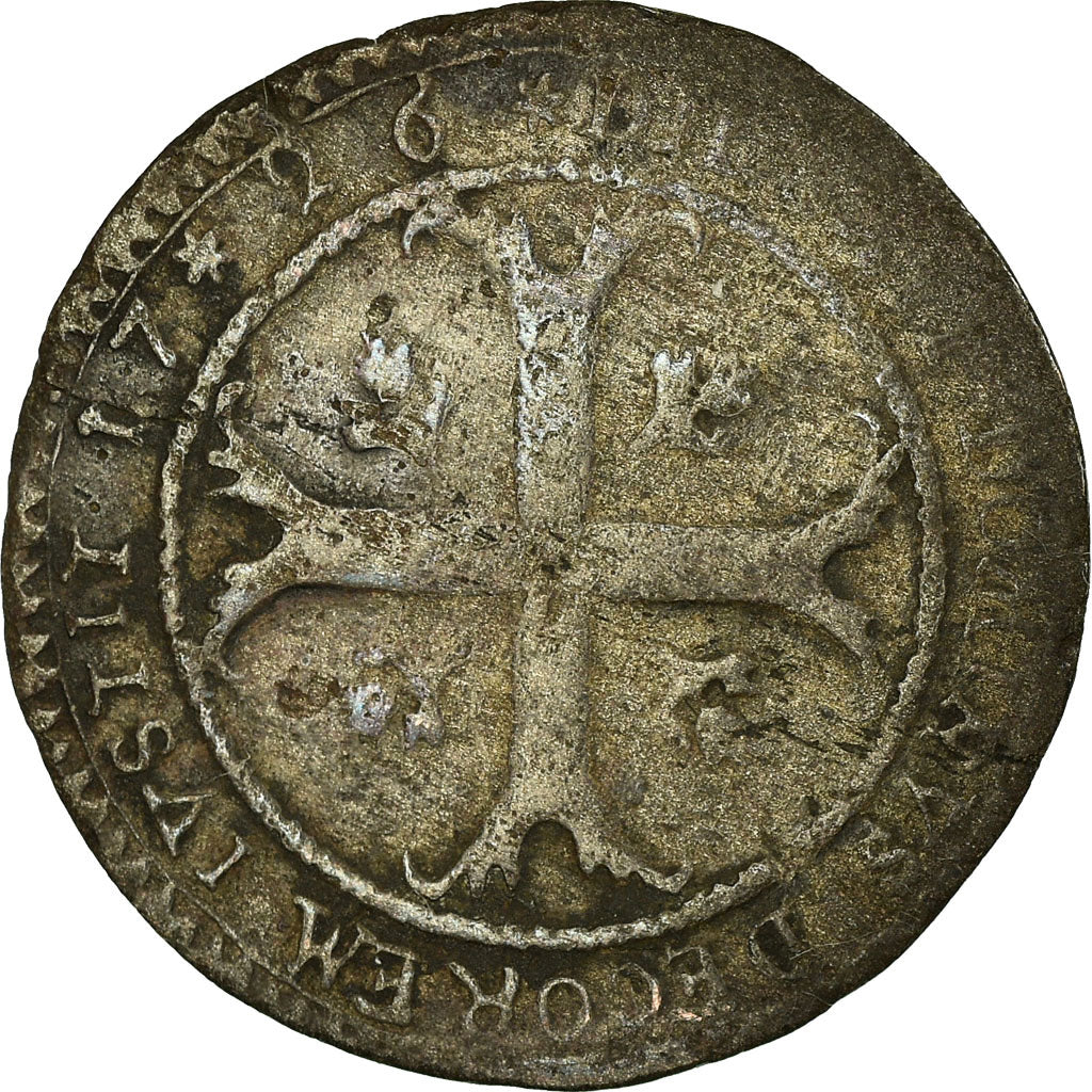 Monnaie, SWISS CANTONS, UNTERWALDEN, 1/2 Batzen, 1726, TB, Billon, KM:15