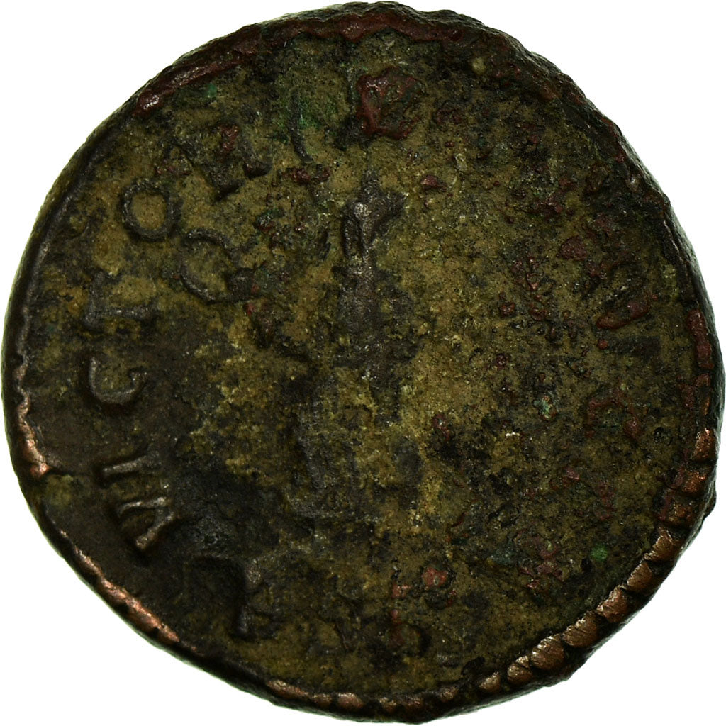 Münze, Valentinian II, Reduced follis, 384-387, Siscia, SS, Bronze, RIC:39