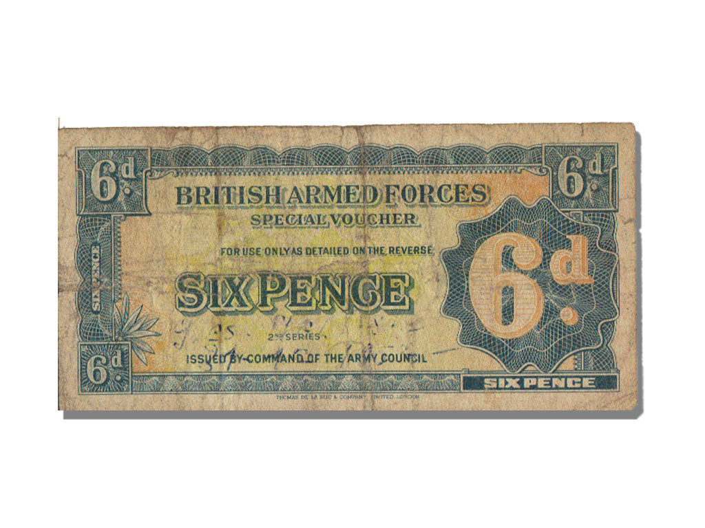 Great Britain, 6 Pence, EF(40-45)
