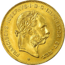 Monnaie, Autriche, Franz Joseph I, 4 Florin 10 Francs, 1892, Refrappe