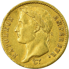 Moneta, Francja, Napoléon I, 20 Francs, 1808, Paris, EF(40-45), Złoto