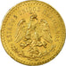 Munten, Mexico, 50 Pesos, 1928, Mexico City, PR, Goud, KM:481