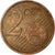 Eurozone, 2 Euro Cent, Double revers, ZF, Coppered Steel