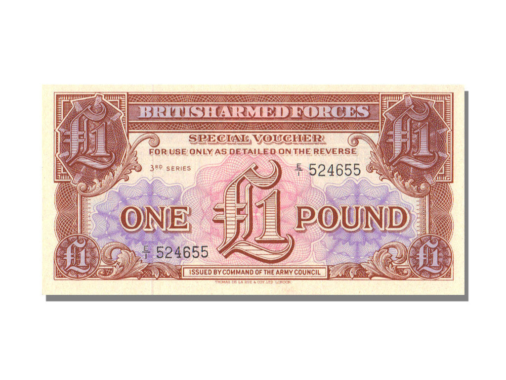 Great Britain, 1 Pound, KM #M29, UNC(65-70), E/1