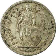 Moneta, Svizzera, 2 Francs, 1944, Bern, BB+, Argento, KM:21