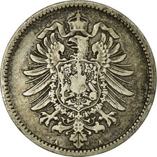 Moneta, GERMANIA - IMPERO, Wilhelm I, Mark, 1876, Berlin, MB, Argento, KM:7