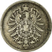 Moneta, GERMANIA - IMPERO, Wilhelm I, Mark, 1876, Berlin, MB, Argento, KM:7