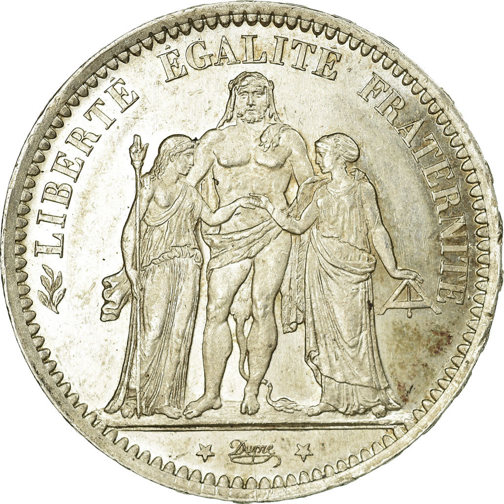 Moneta, Francia, Hercule, 5 Francs, 1873, Paris, SPL, Argento, KM:820.1