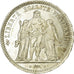 Moneta, Francia, Hercule, 5 Francs, 1873, Paris, SPL, Argento, KM:820.1