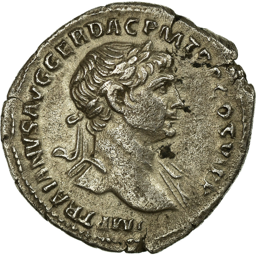 Münze, Trajan, Denarius, 112-117, Rome, SS+, Silber, RIC:252