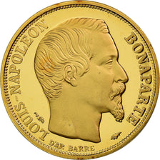 Moneta, Francia, Napoleon III, Monnaie de Paris, 10 Francs, 1991, FDC, Oro