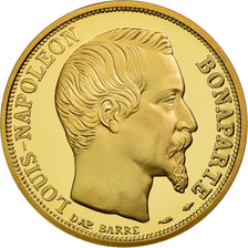 Moneta, Francia, Napoleon III, Monnaie de Paris, 50 Francs, 1991, FDC, Oro