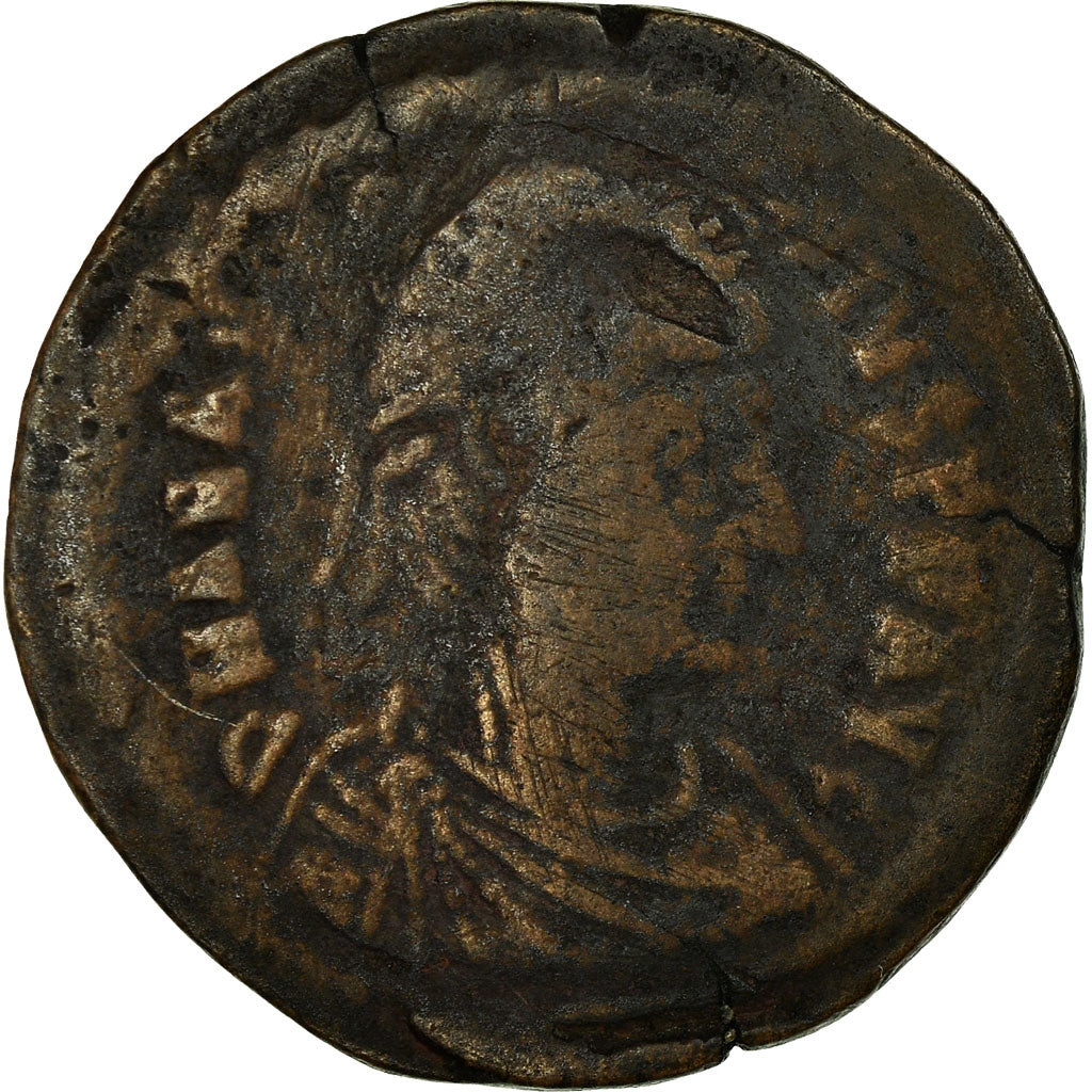Moeda, Anastasius I, Follis, 498-507, Constantinople, VF(20-25), Cobre, Sear:14