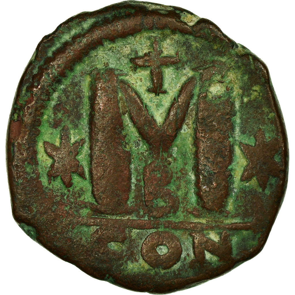 Moneta, Anastasius I, Follis, 512-517, Constantinople, MB, Rame, Sear:19