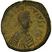 Moneda, Anastasius I, Follis, 512-517, Constantinople, BC+, Cobre, Sear:19