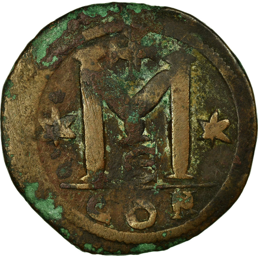 Münze, Anastasius I, Follis, 512-517, Constantinople, S+, Kupfer, Sear:19