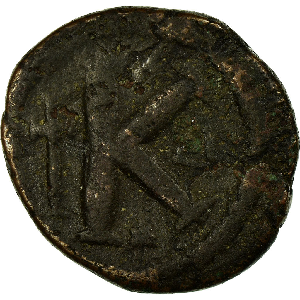 Moneta, Anastasius I, Half Follis, 507-512, Constantinople, MB+, Rame, Sear:24