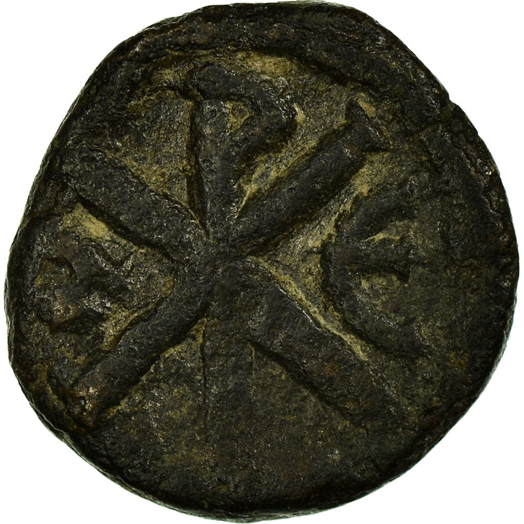 Münze, Justin I, Pentanummium, 518-527, Constantinople, S+, Kupfer, Sear:75