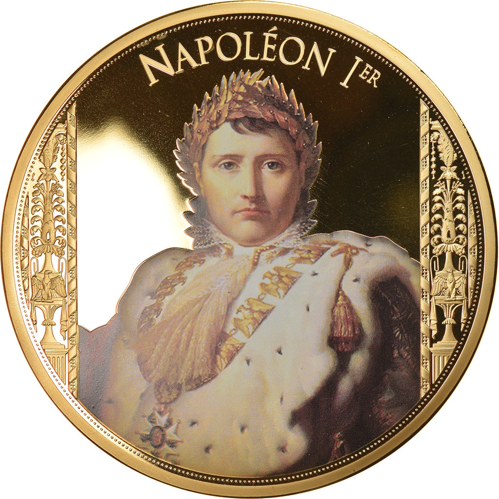 France, Medal, Napoléon Ier, History, MS(65-70), Copper Gilt