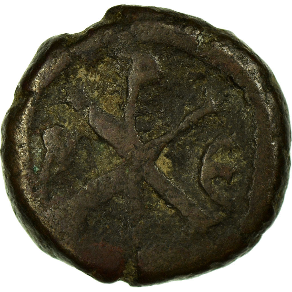 Coin, Justin I, Pentanummium, 518-527, Nicomedia, VF(20-25), Copper, Sear:92