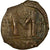 Monnaie, Justin I, Follis, 518-522, Antioche, TB+, Cuivre, Sear:100