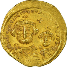 Monnaie, Héraclius, Solidus, 616-625, Constantinople, SUP, Or, Sear:738